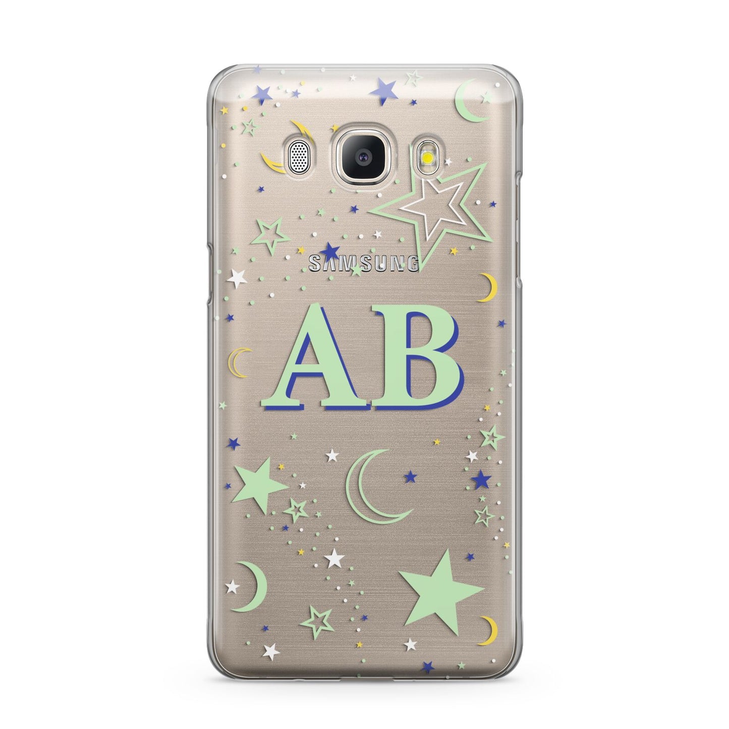 Stars and Moon Personalised Samsung Galaxy J5 2016 Case