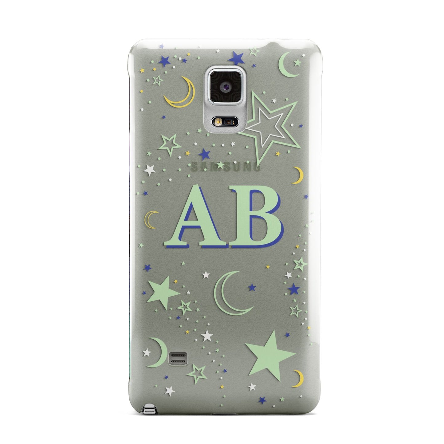 Stars and Moon Personalised Samsung Galaxy Note 4 Case