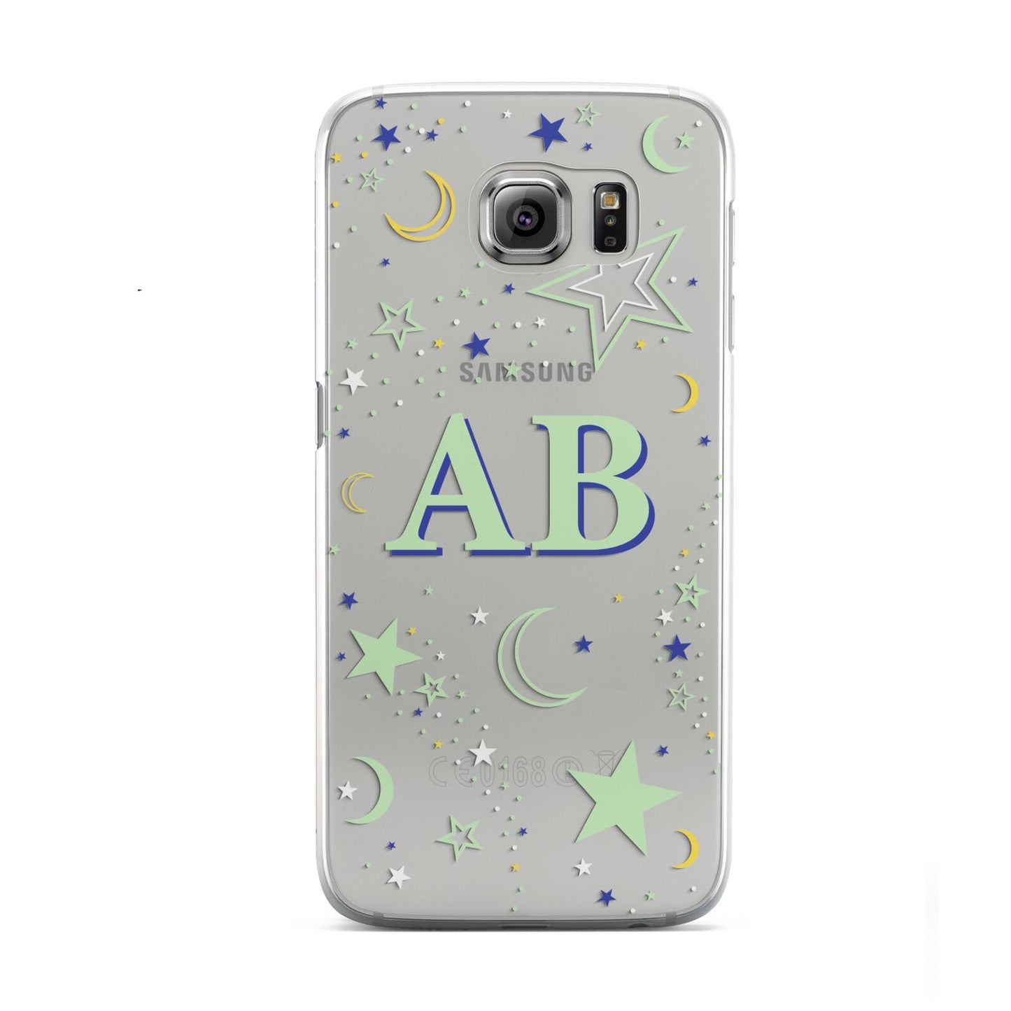 Stars and Moon Personalised Samsung Galaxy S6 Case