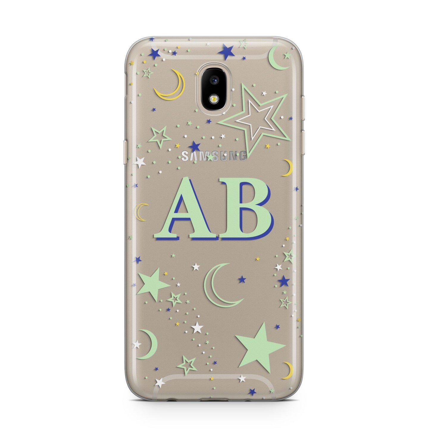 Stars and Moon Personalised Samsung J5 2017 Case