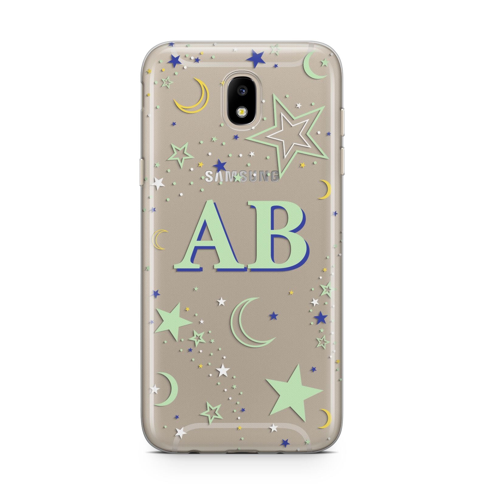 Stars and Moon Personalised Samsung J5 2017 Case