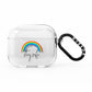 Stay Safe Rainbow AirPods Clear Case 3rd Gen