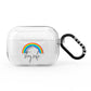 Stay Safe Rainbow AirPods Pro Clear Case