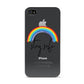 Stay Safe Rainbow Apple iPhone 4s Case
