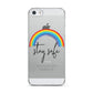 Stay Safe Rainbow Apple iPhone 5 Case