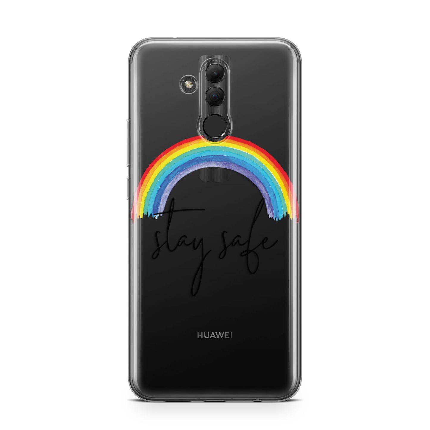 Stay Safe Rainbow Huawei Mate 20 Lite