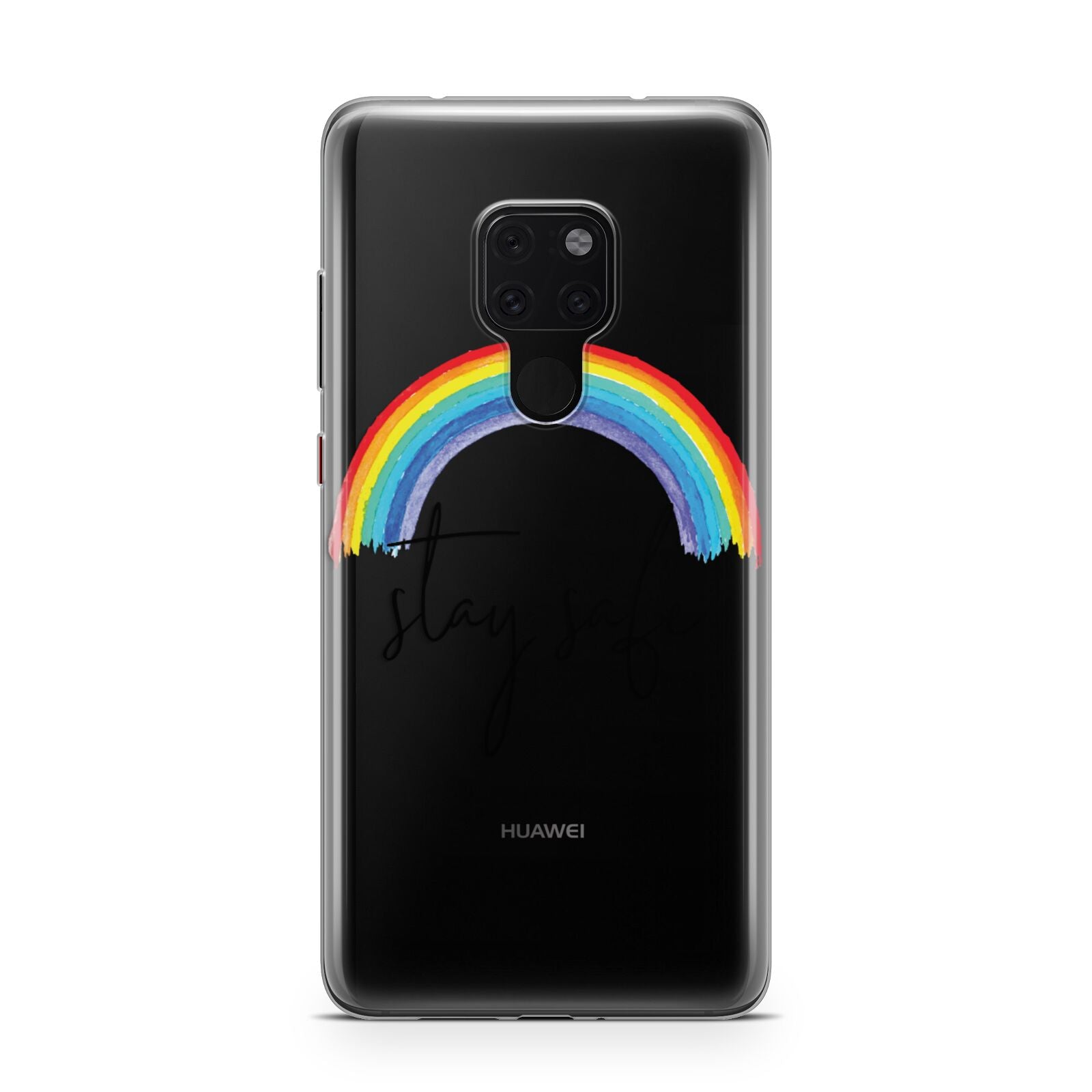 Stay Safe Rainbow Huawei Mate 20 Phone Case