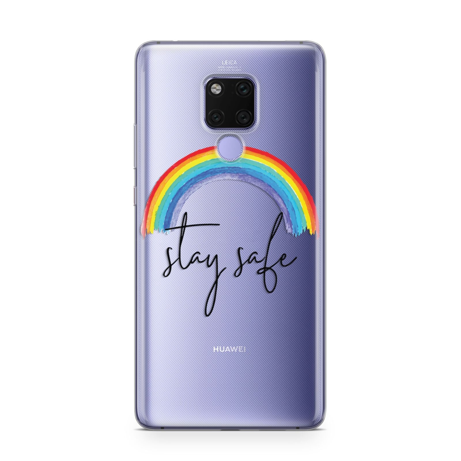 Stay Safe Rainbow Huawei Mate 20X Phone Case