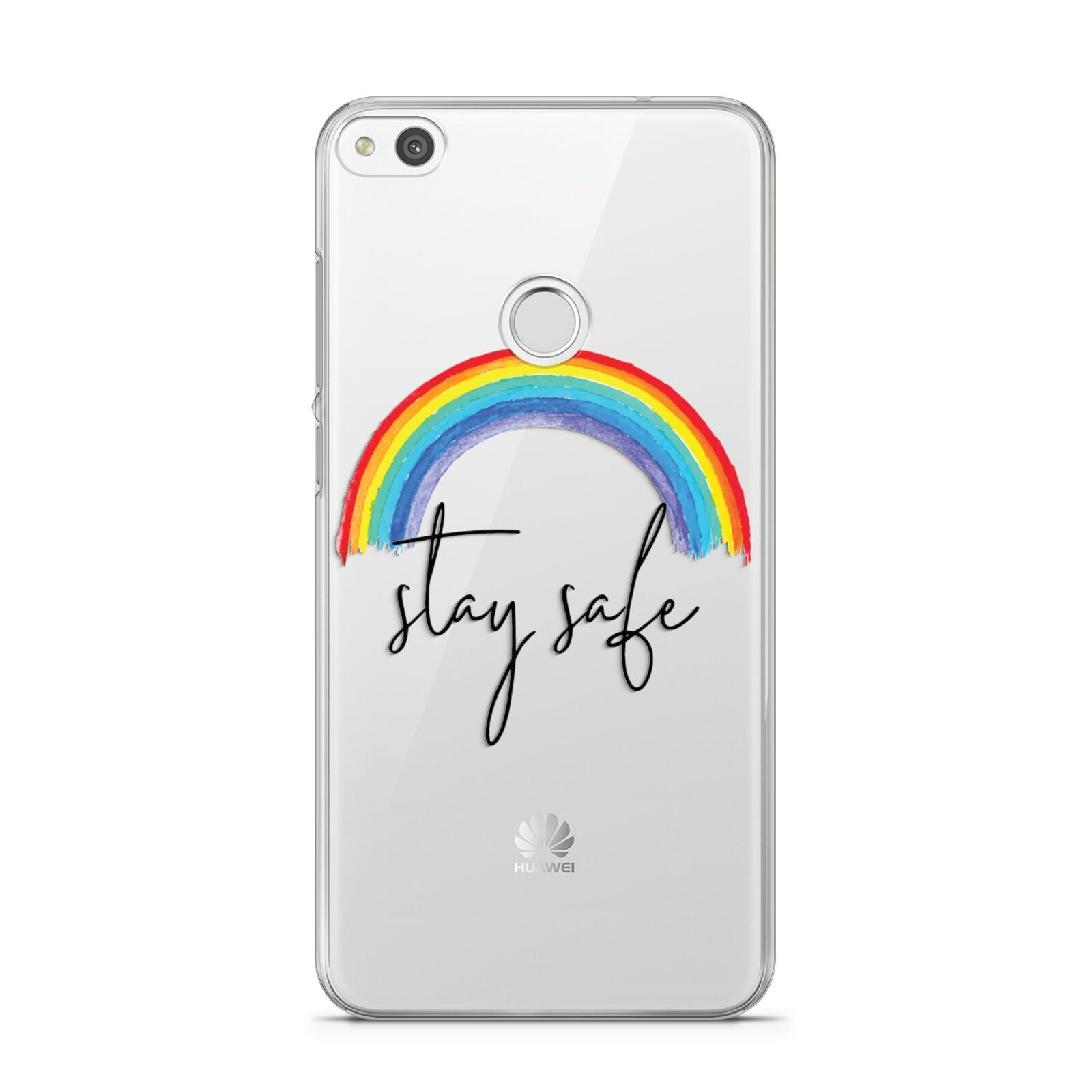 Stay Safe Rainbow Huawei P8 Lite Case