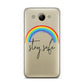 Stay Safe Rainbow Huawei Y3 2017