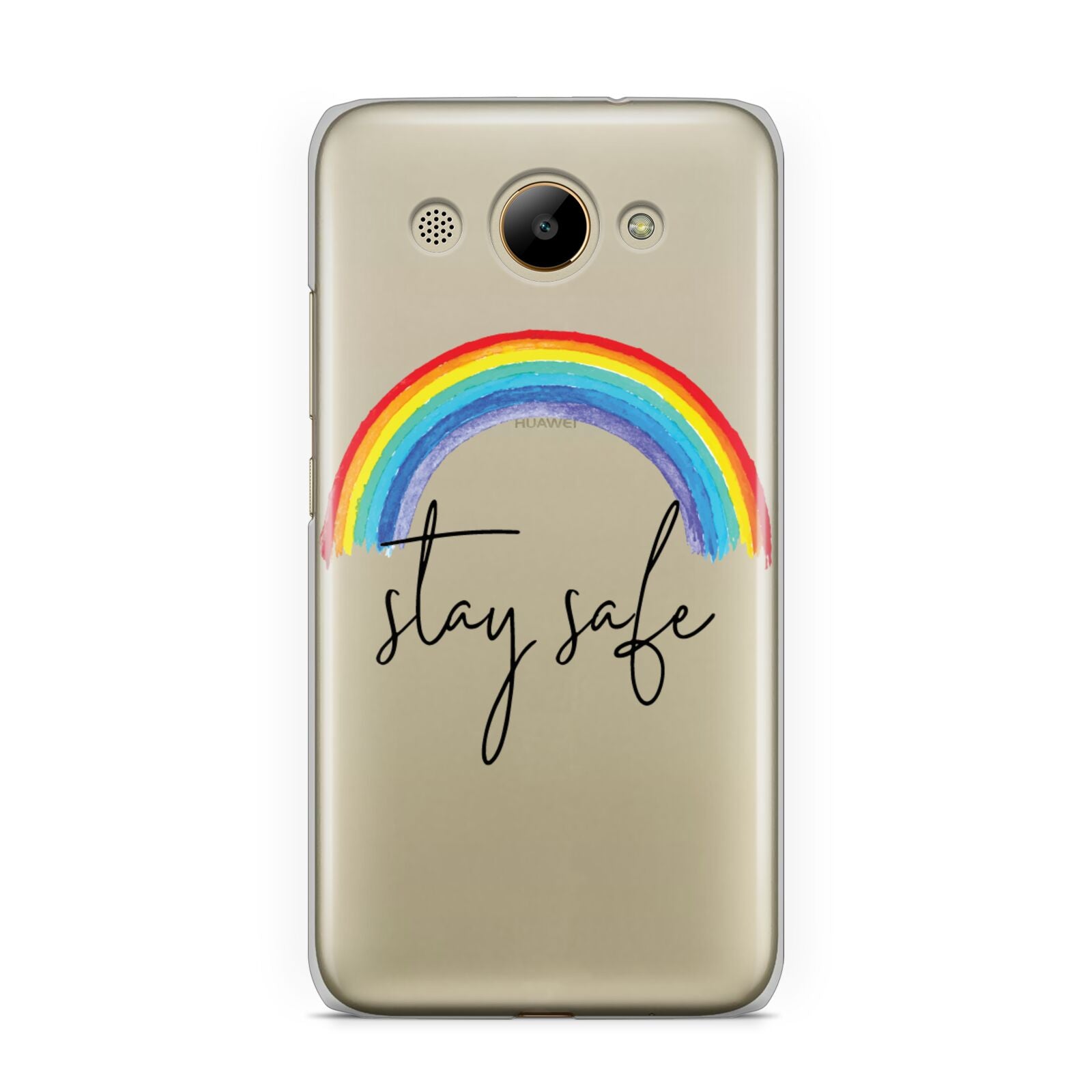 Stay Safe Rainbow Huawei Y3 2017