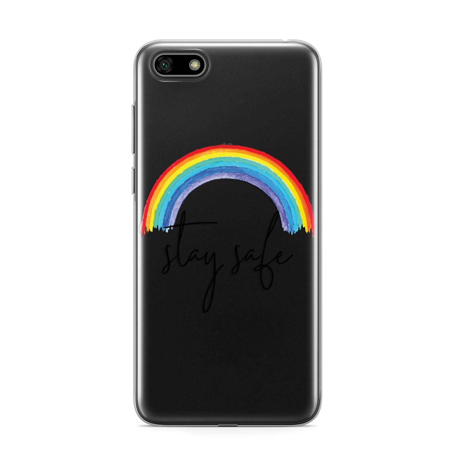 Stay Safe Rainbow Huawei Y5 Prime 2018 Phone Case
