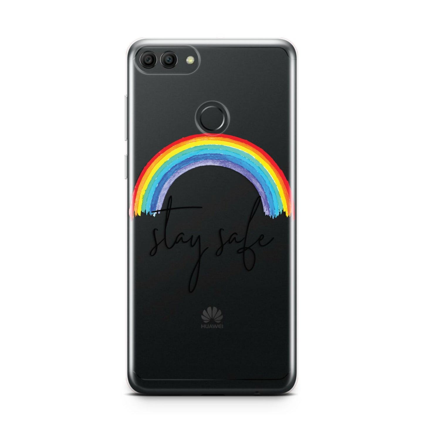 Stay Safe Rainbow Huawei Y9 2018