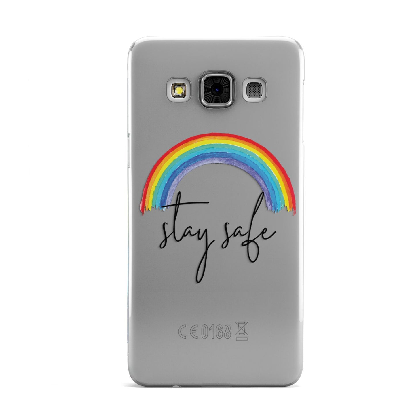 Stay Safe Rainbow Samsung Galaxy A3 Case