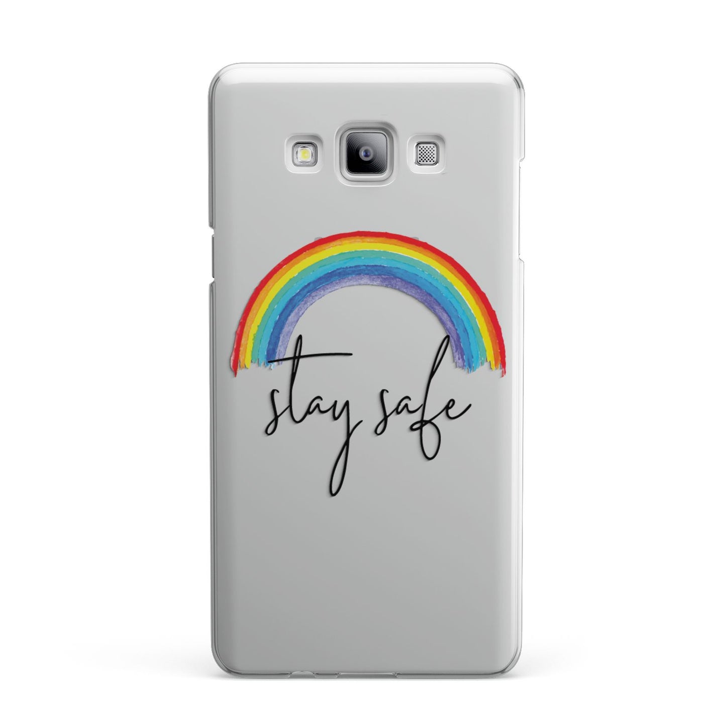 Stay Safe Rainbow Samsung Galaxy A7 2015 Case