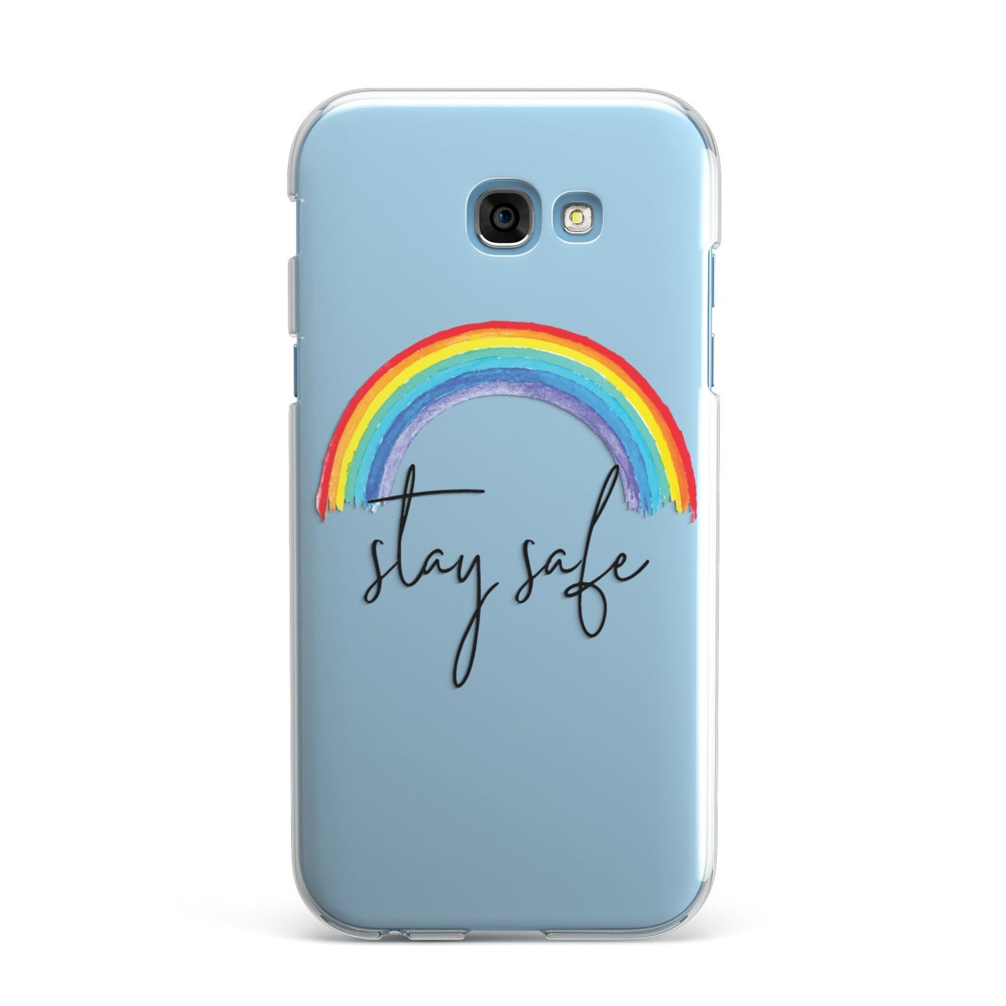 Stay Safe Rainbow Samsung Galaxy A7 2017 Case