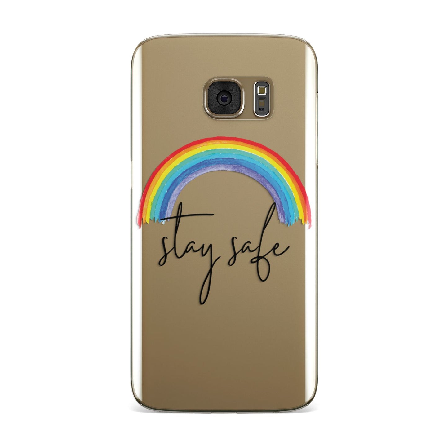 Stay Safe Rainbow Samsung Galaxy Case