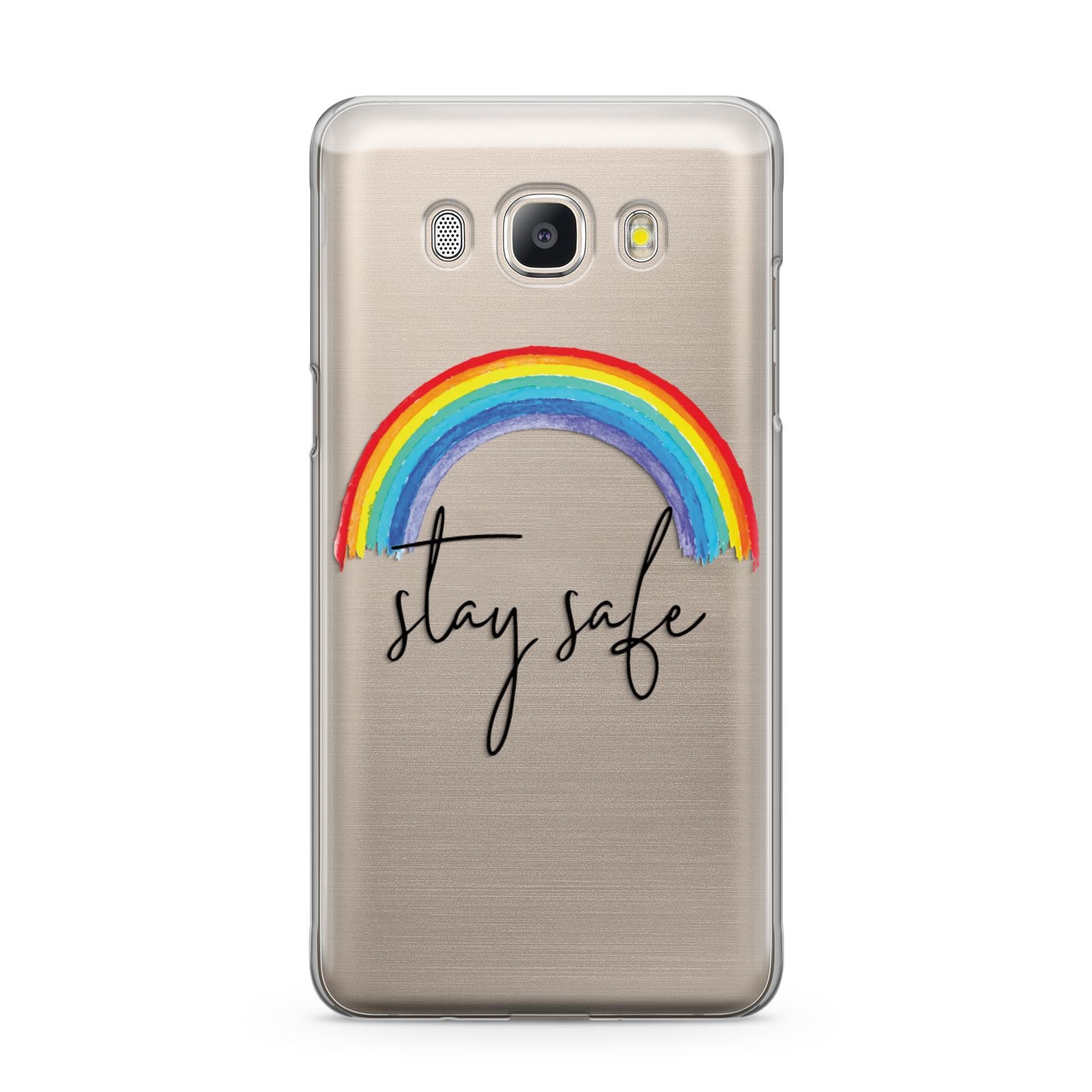 Stay Safe Rainbow Samsung Galaxy J5 2016 Case