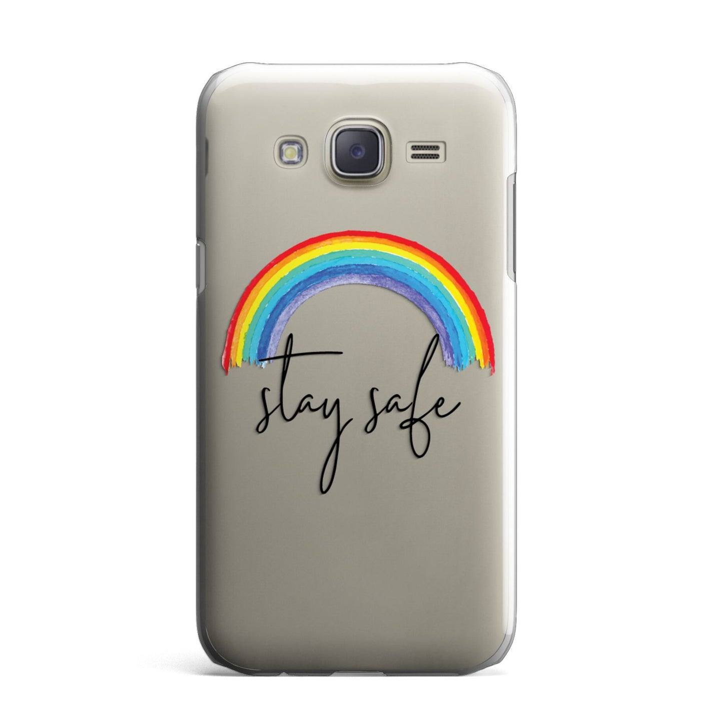 Stay Safe Rainbow Samsung Galaxy J7 Case