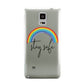 Stay Safe Rainbow Samsung Galaxy Note 4 Case