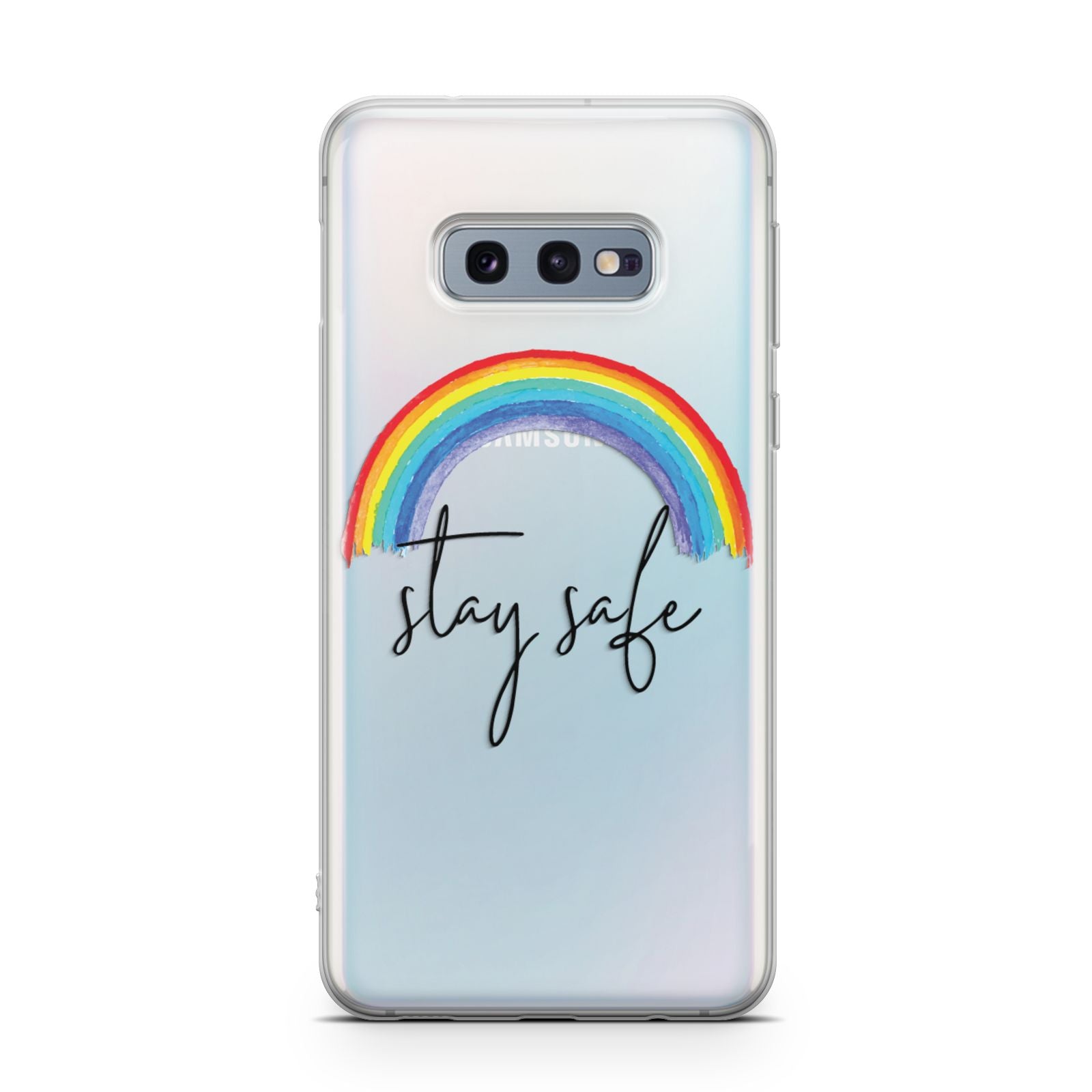 Stay Safe Rainbow Samsung Galaxy S10E Case