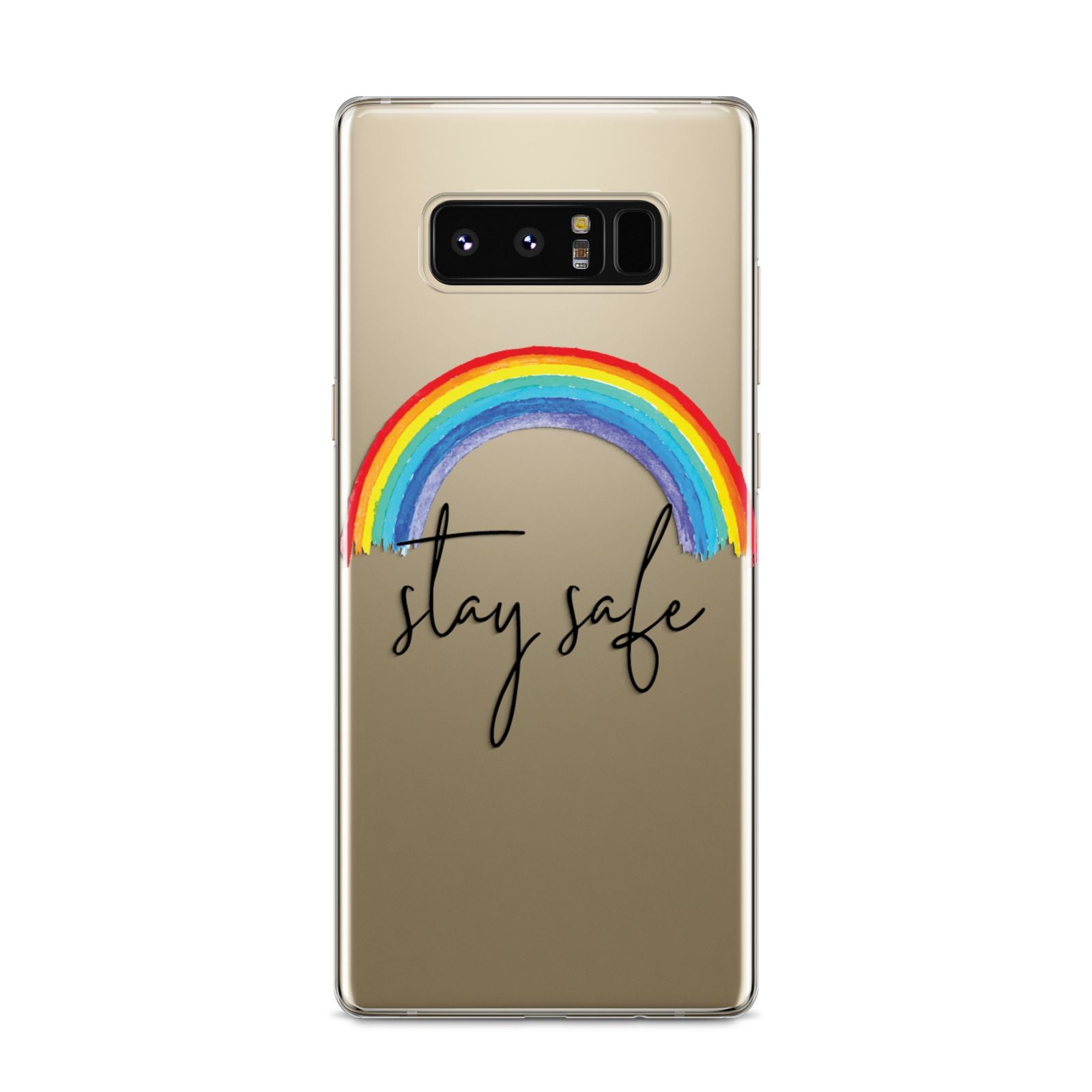 Stay Safe Rainbow Samsung Galaxy S8 Case