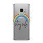 Stay Safe Rainbow Samsung Galaxy S9 Case