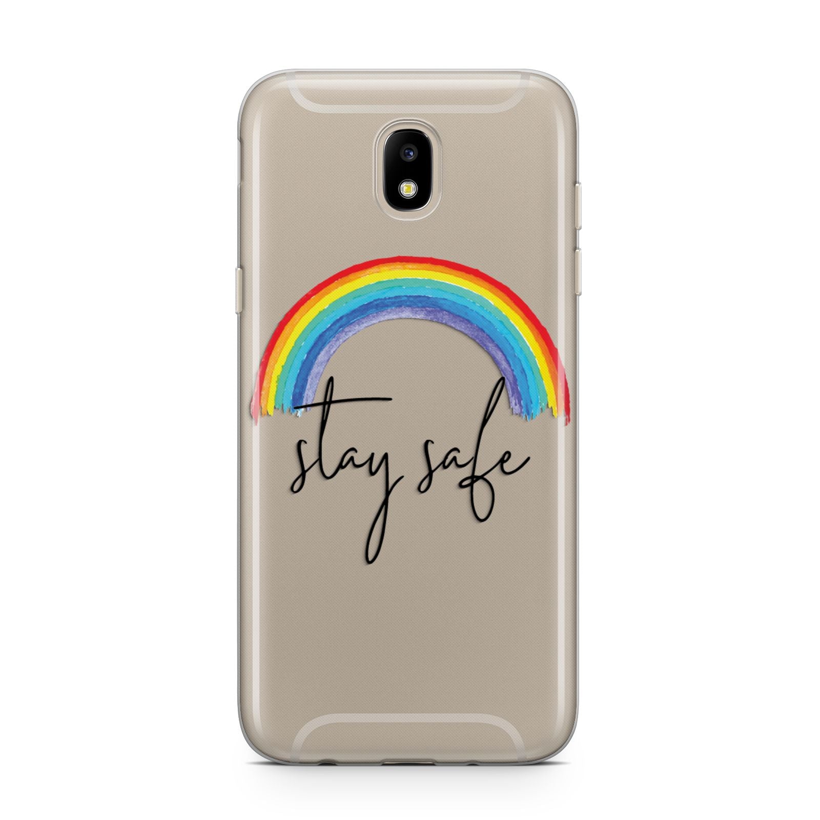 Stay Safe Rainbow Samsung J5 2017 Case