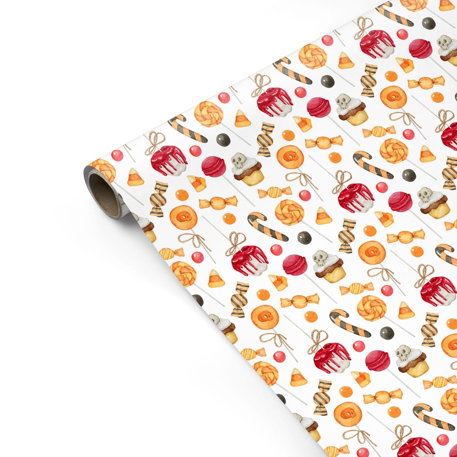 Sticky Halloween Treats Personalised Gift Wrap