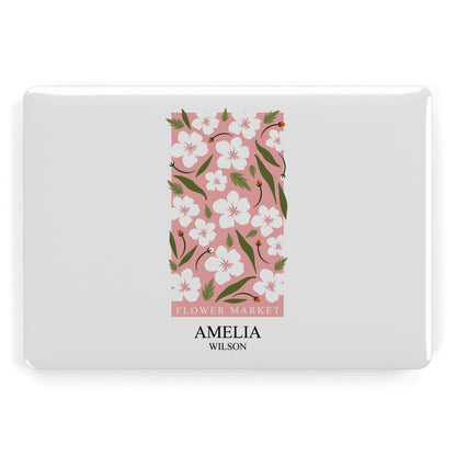 Stockholm Flower Market Poster Apple MacBook Case