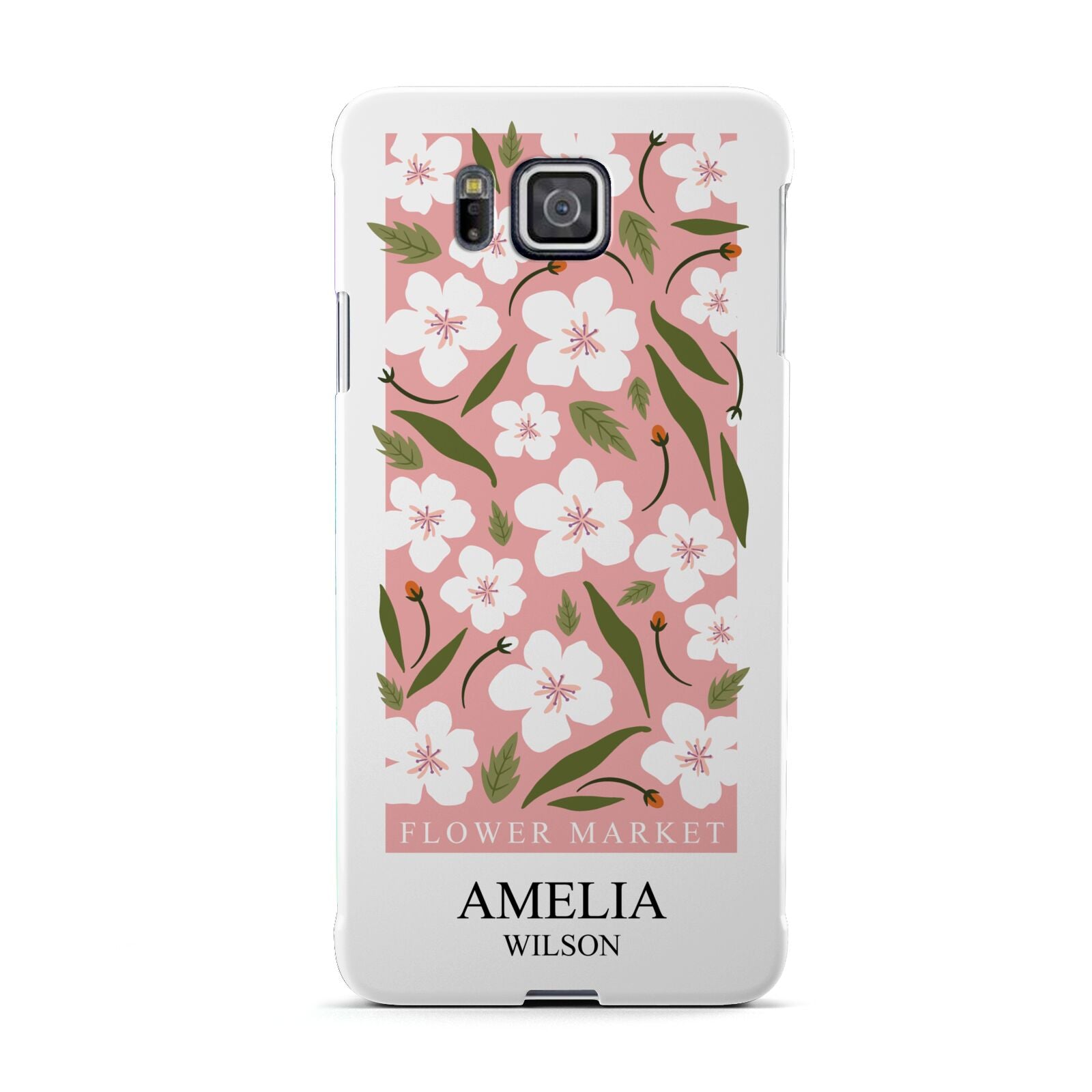 Stockholm Flower Market Poster Samsung Galaxy Alpha Case
