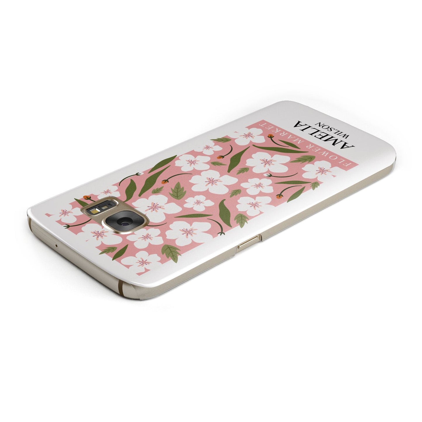 Stockholm Flower Market Poster Samsung Galaxy Case Top Cutout