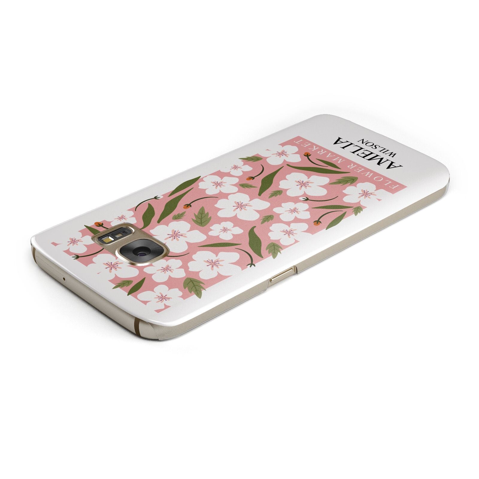Stockholm Flower Market Poster Samsung Galaxy Case Top Cutout