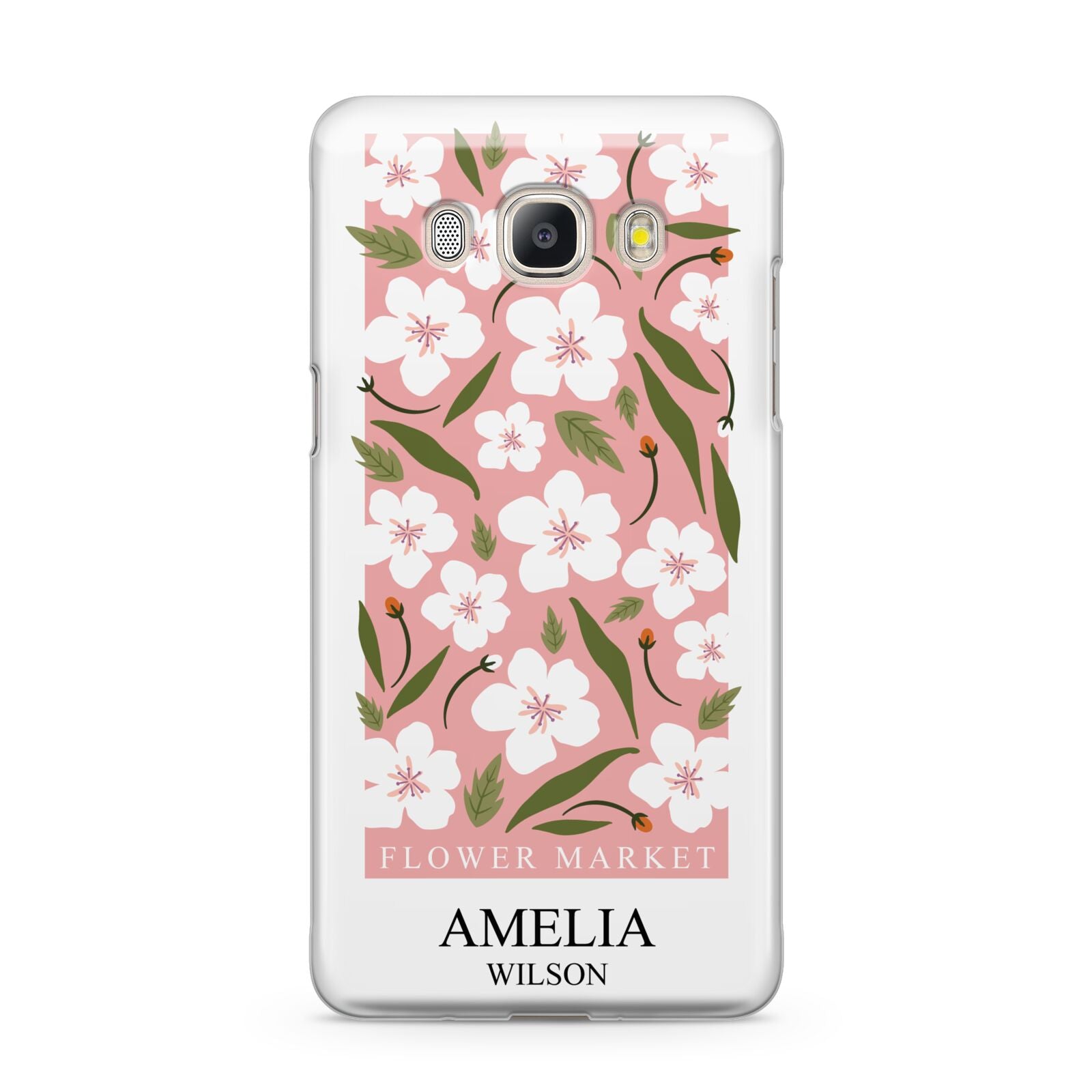 Stockholm Flower Market Poster Samsung Galaxy J5 2016 Case