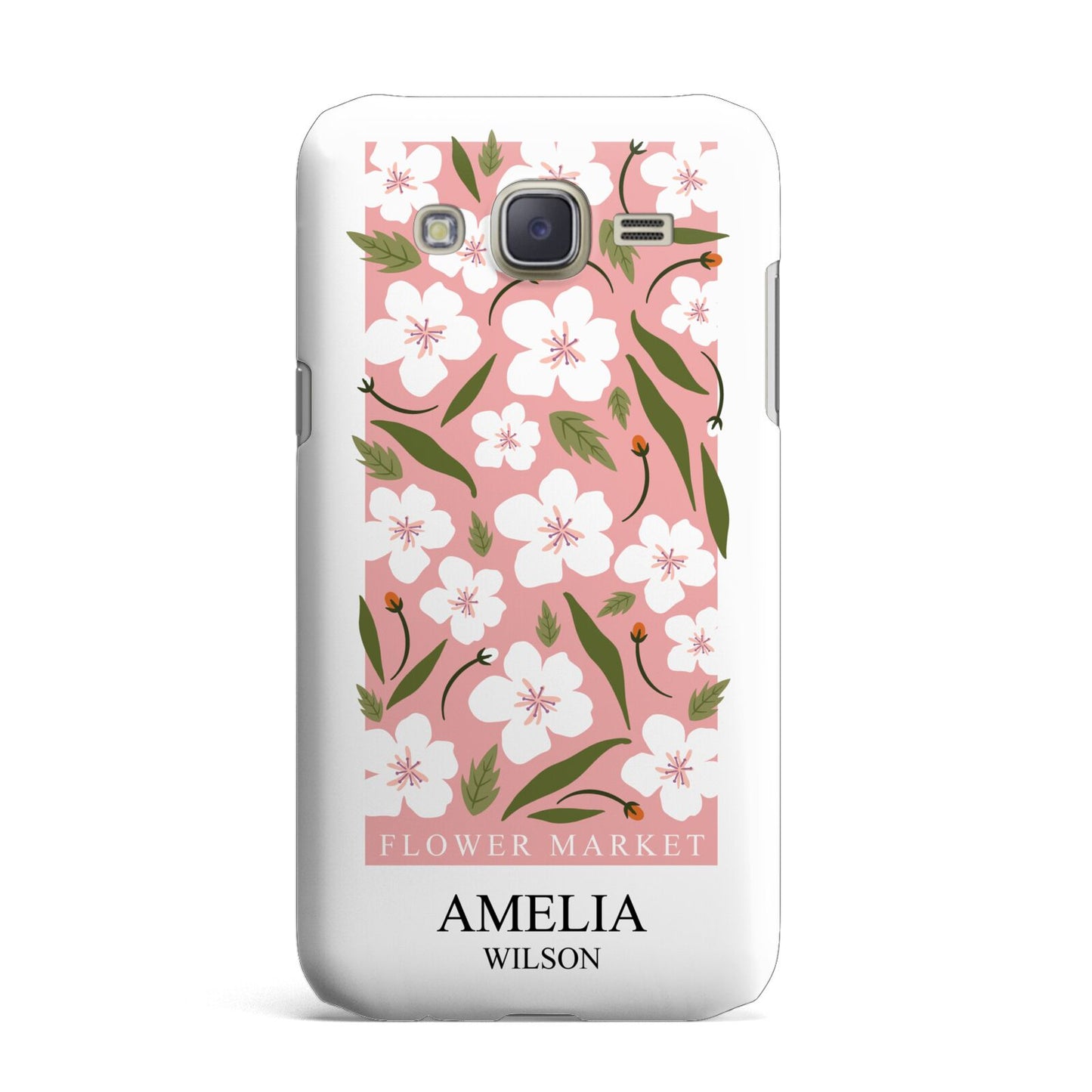 Stockholm Flower Market Poster Samsung Galaxy J7 Case