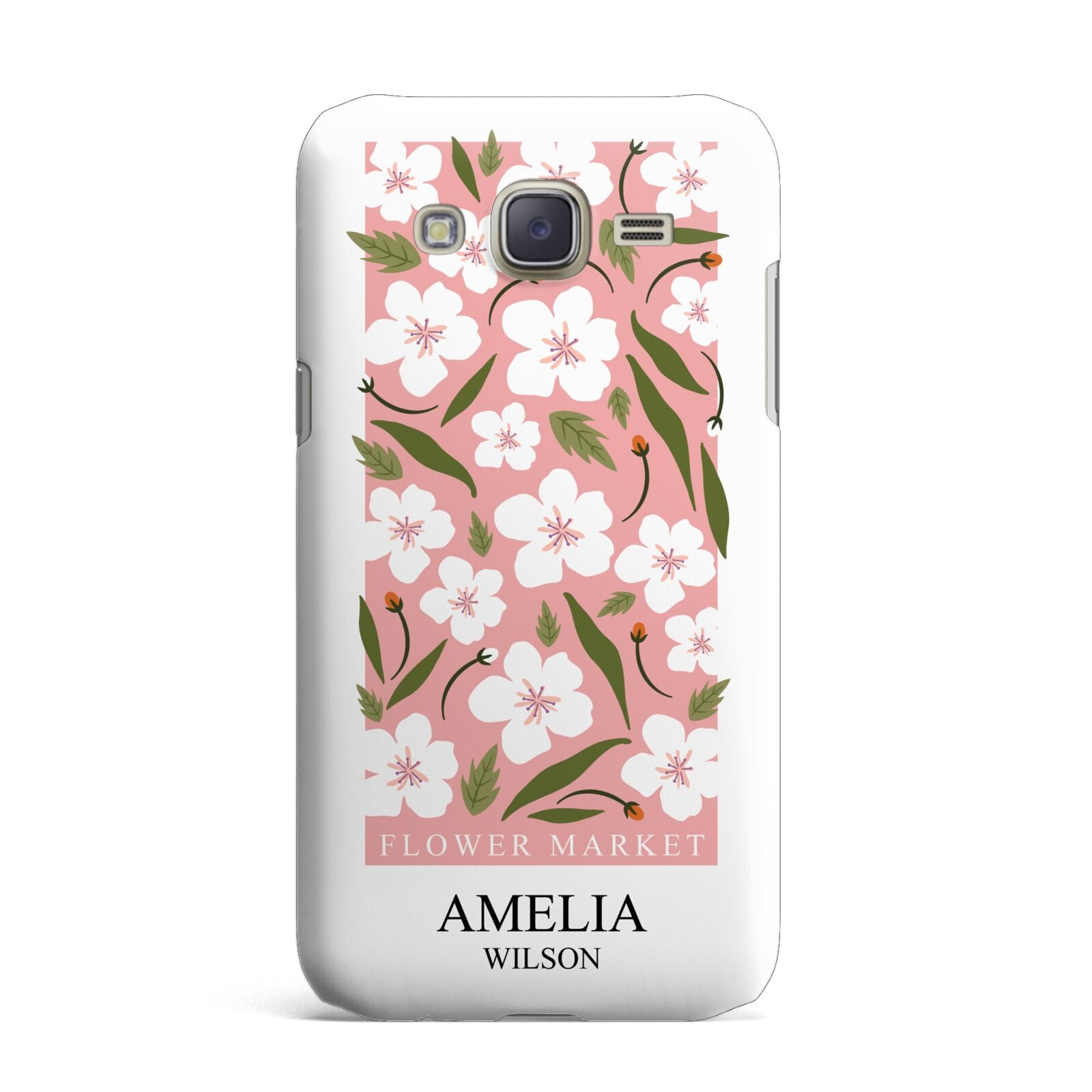 Stockholm Flower Market Poster Samsung Galaxy J7 Case