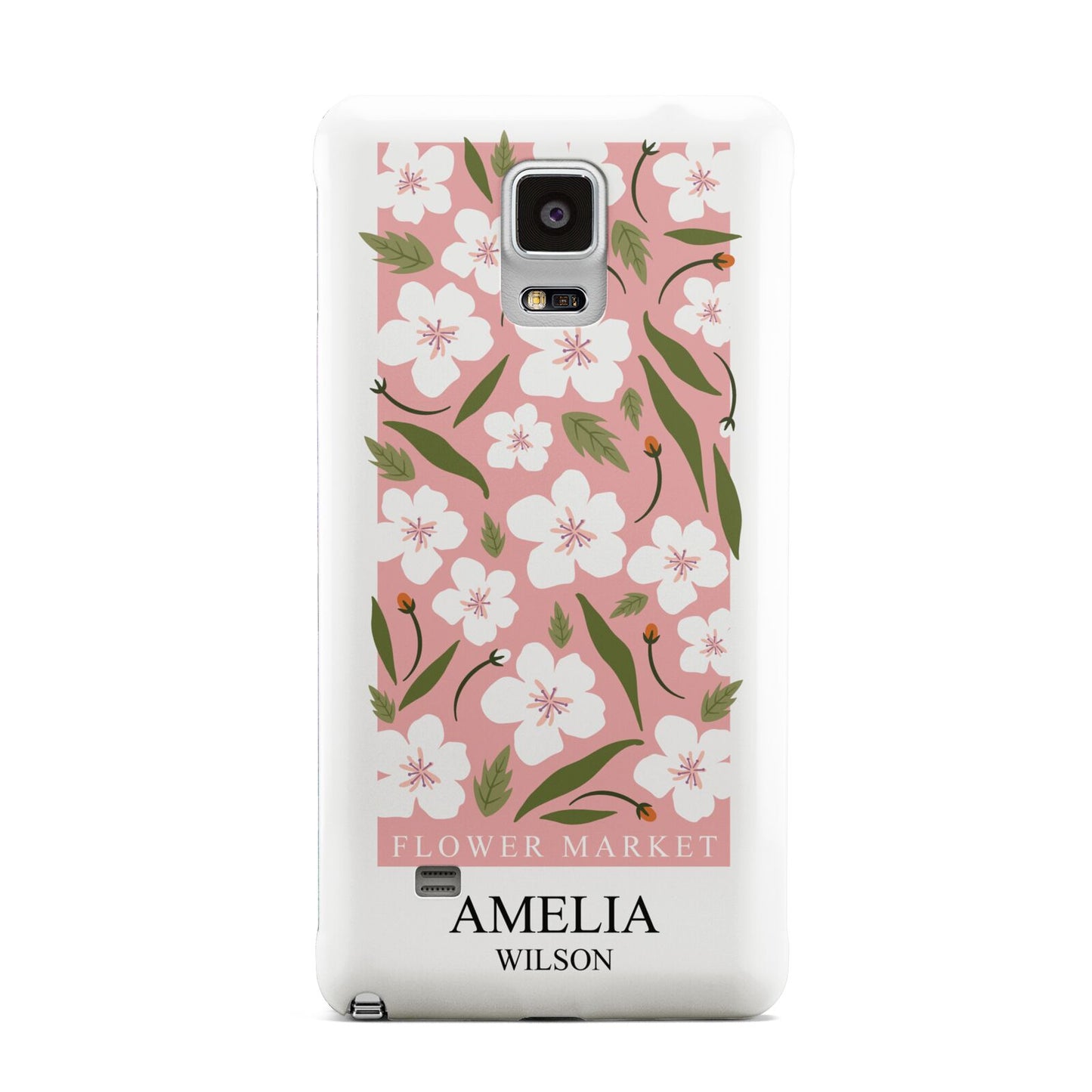 Stockholm Flower Market Poster Samsung Galaxy Note 4 Case