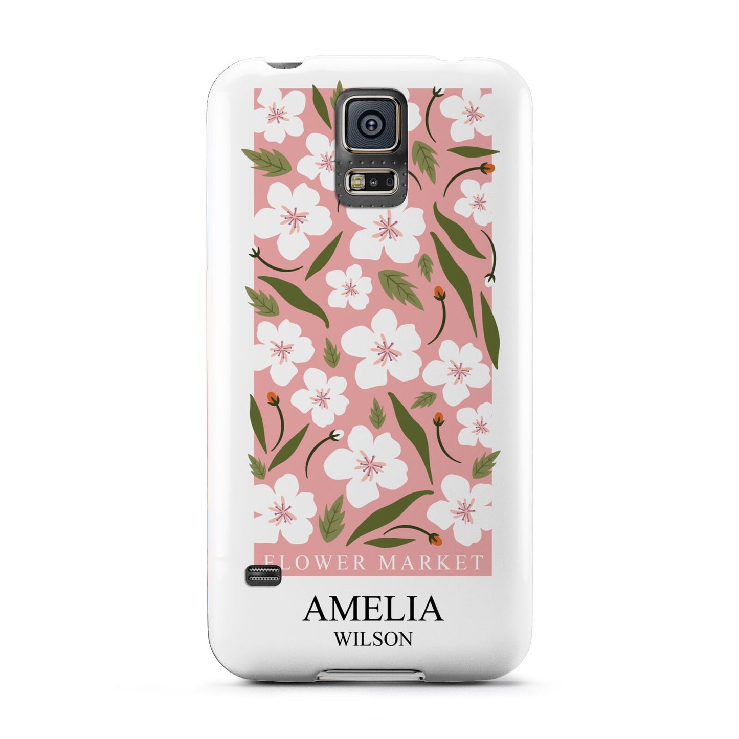 Stockholm Flower Market Poster Samsung Galaxy S5 Case