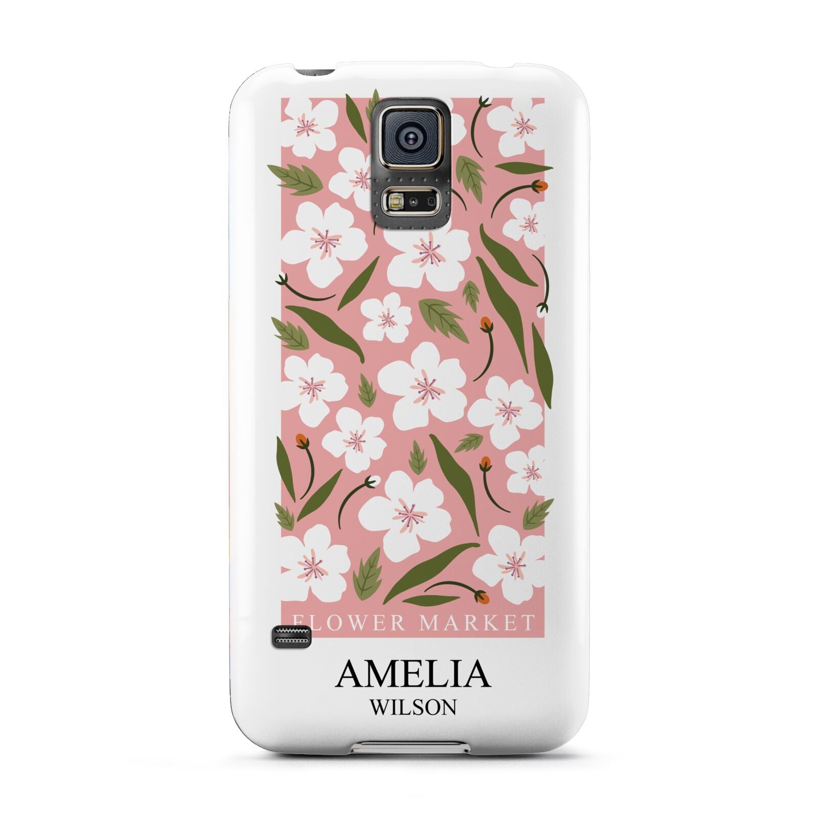 Stockholm Flower Market Poster Samsung Galaxy S5 Case