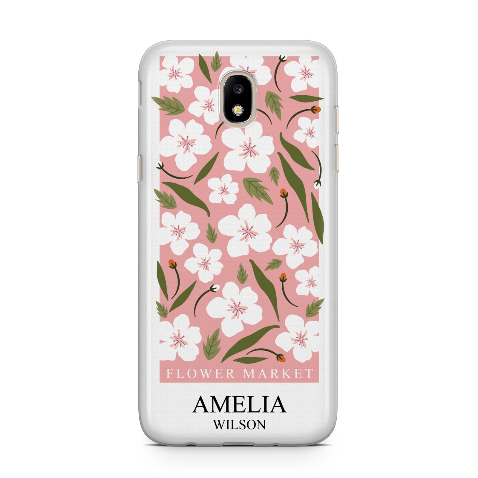 Stockholm Flower Market Poster Samsung J5 2017 Case