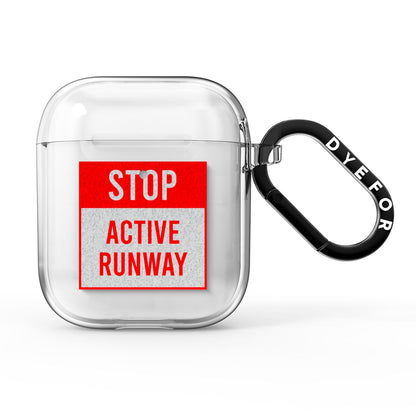 Stop Active Runway AirPods Clear Case