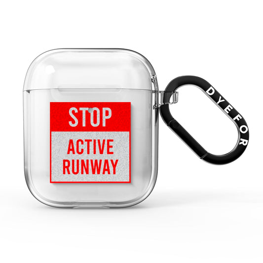 Stop Active Runway AirPods Clear Case