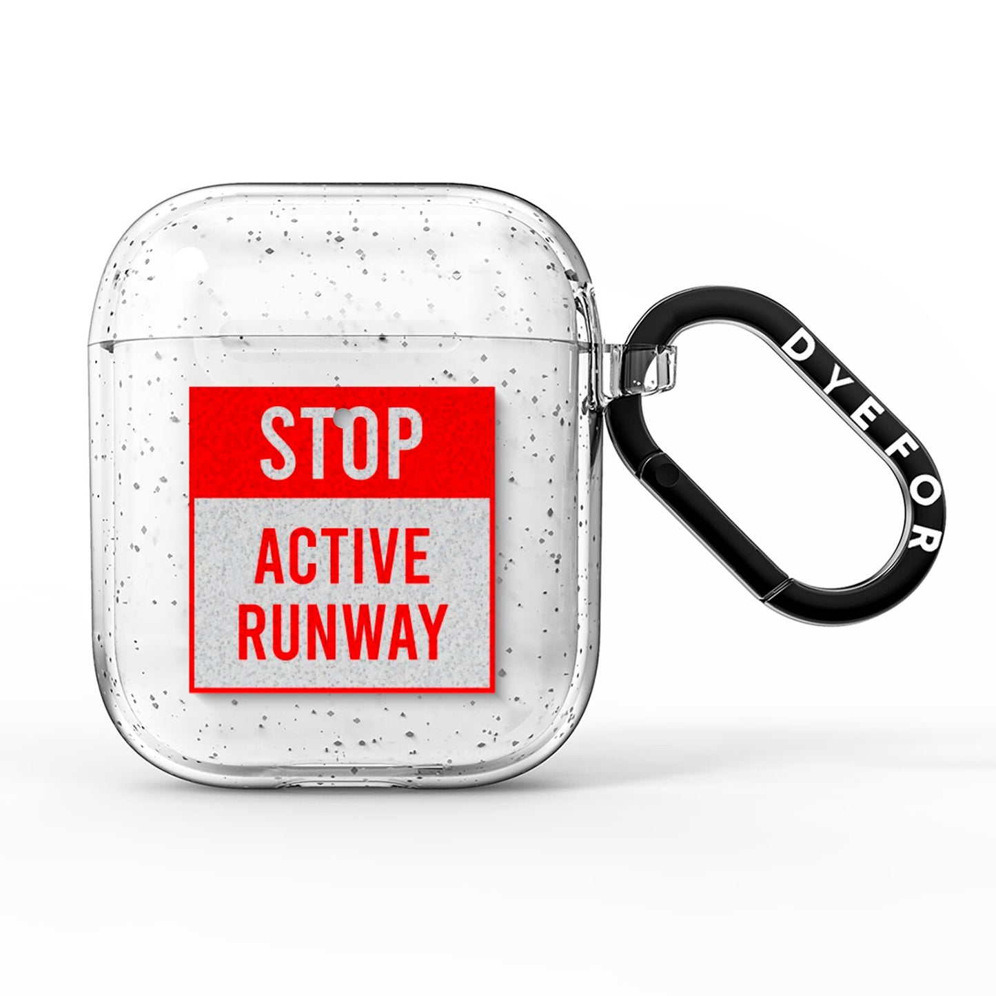 Stop Active Runway AirPods Glitter Case