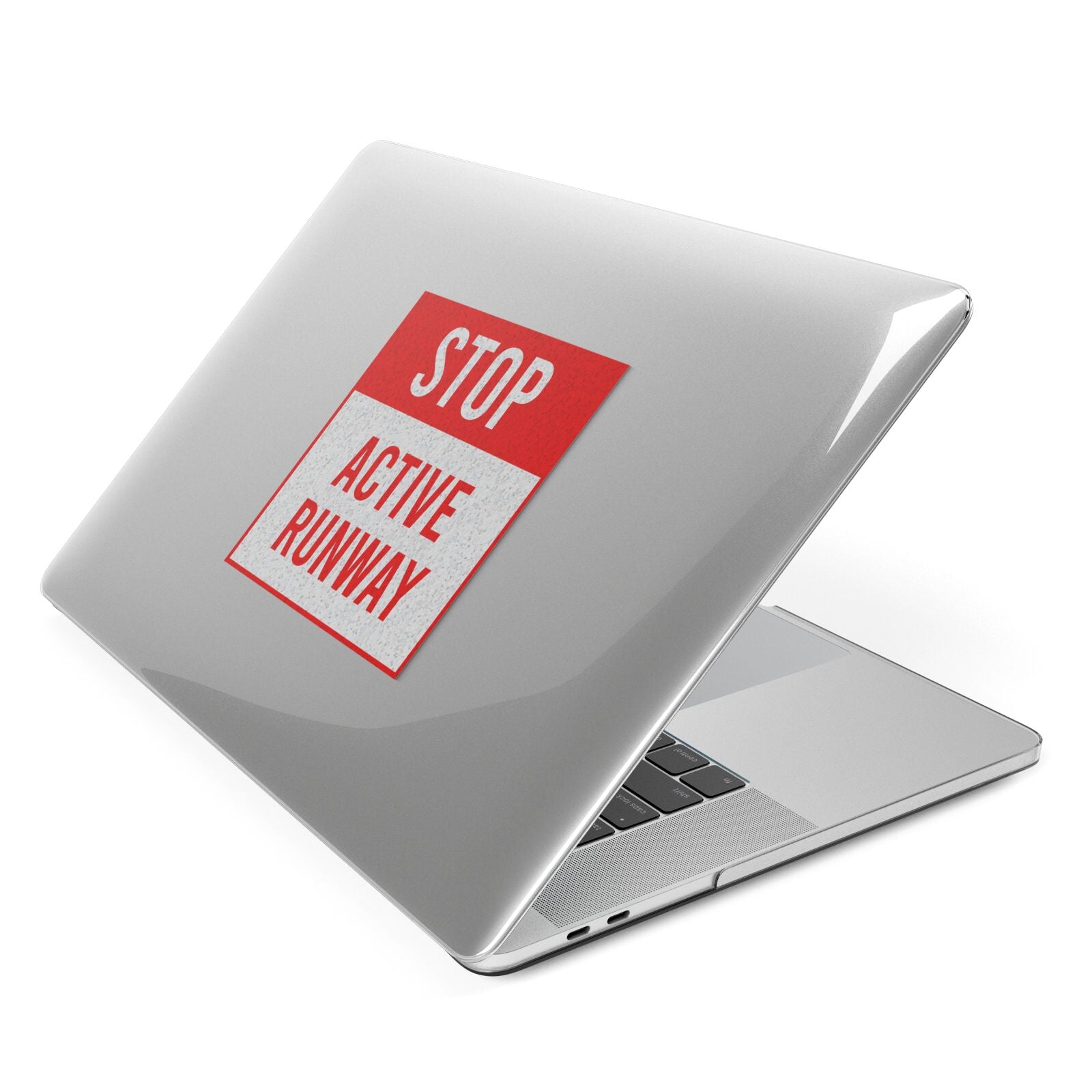 Stop Active Runway Apple MacBook Case Side View