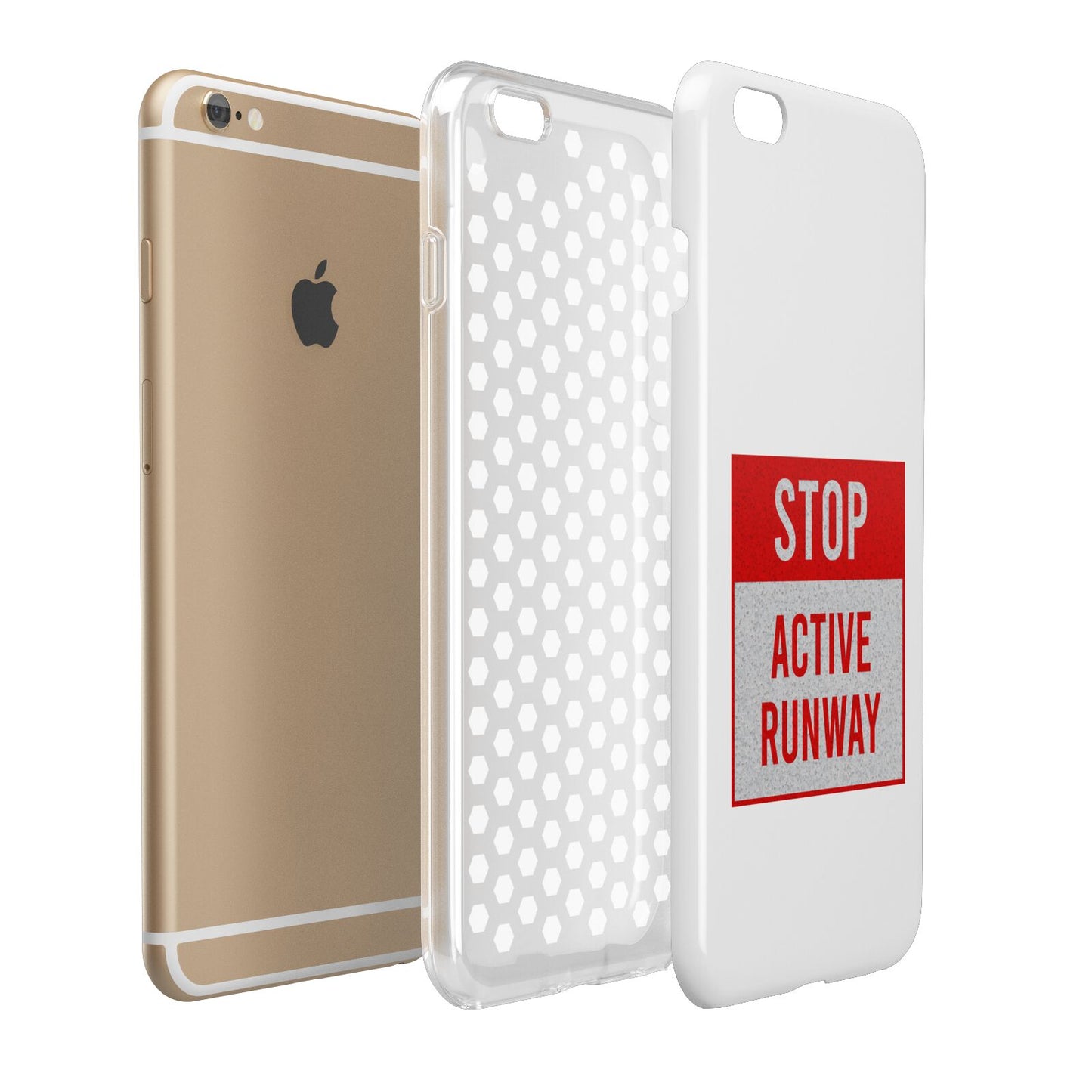 Stop Active Runway Apple iPhone 6 Plus 3D Tough Case