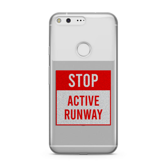 Stop Active Runway Google Pixel Case