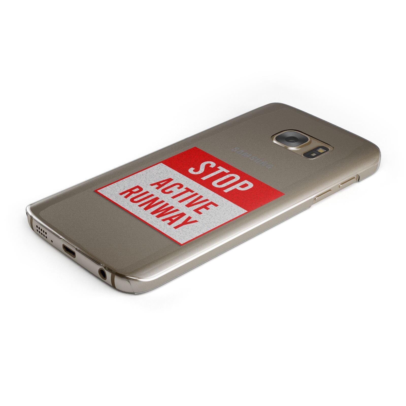 Stop Active Runway Samsung Galaxy Case Bottom Cutout