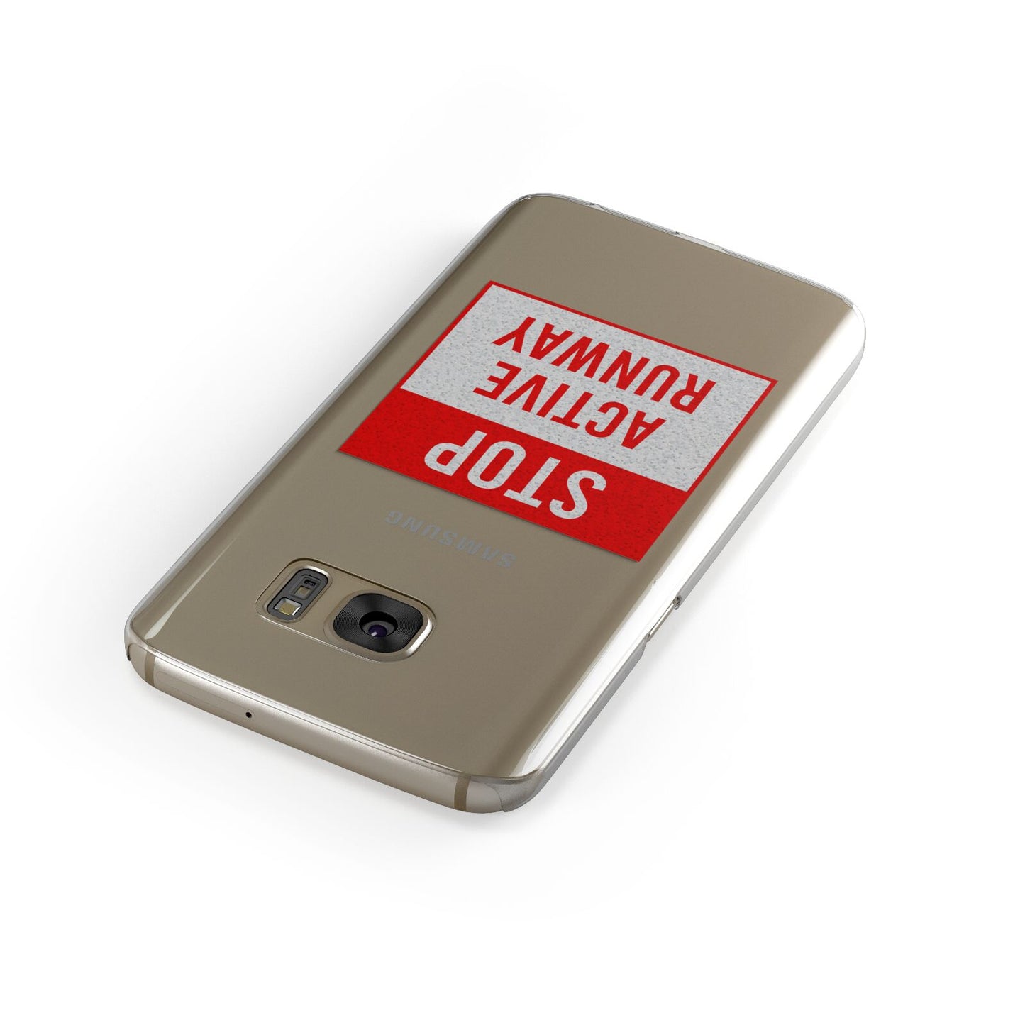 Stop Active Runway Samsung Galaxy Case Front Close Up