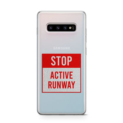 Stop Active Runway Samsung Galaxy S10 Case