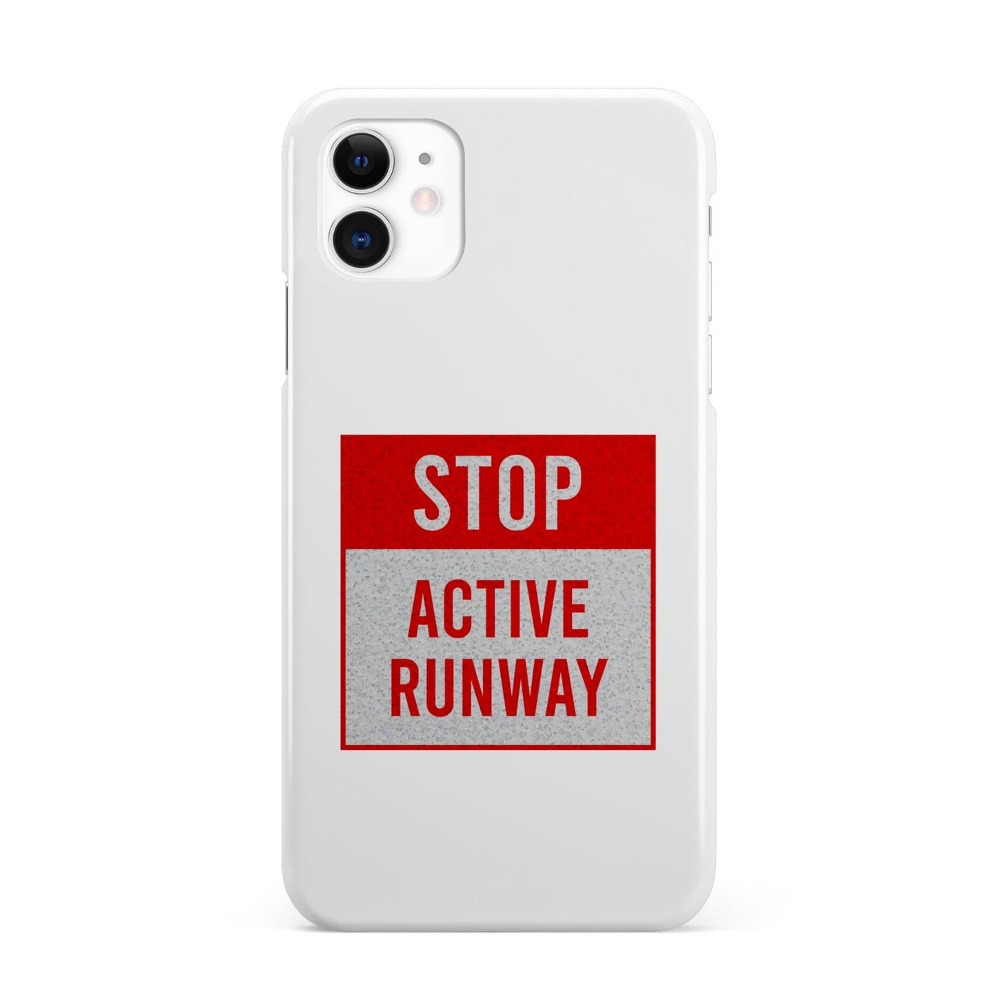 Stop Active Runway iPhone 11 3D Snap Case